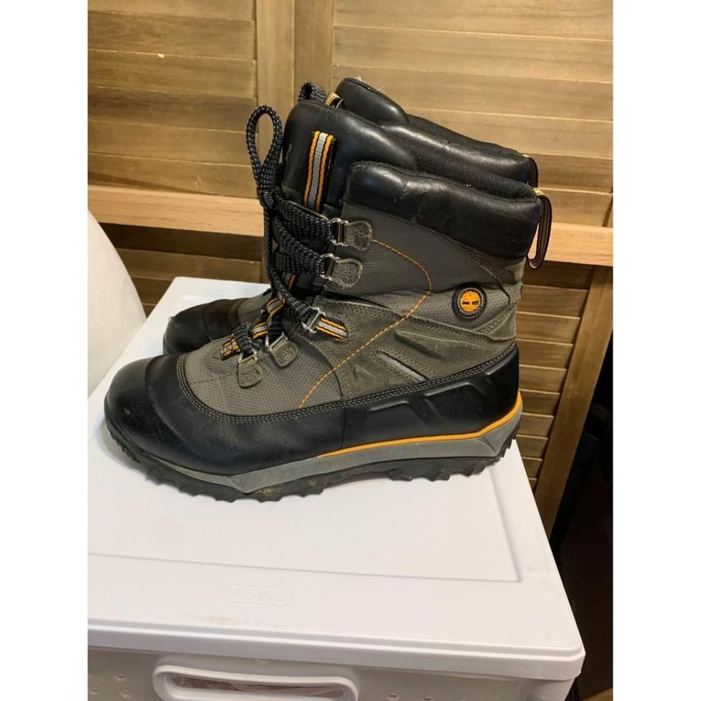 Timberland Leather Thermolite Work Boots Mens Size 11M - Picture 3 of 8